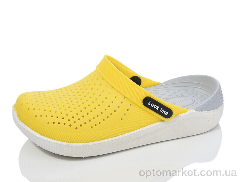 Купить Крокси жіночі 5117-368 Luck Line жовтий, фото 1