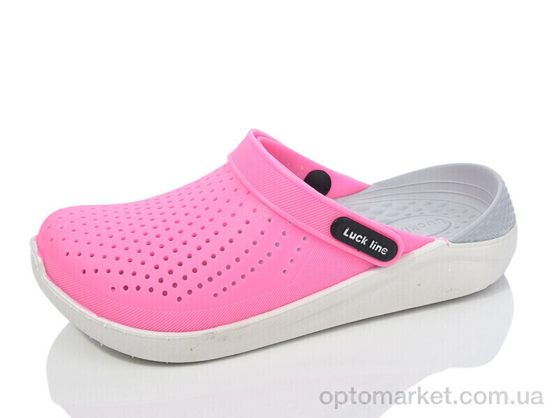 Купить Крокси жіночі 5117-369 Luck Line рожевий, фото 1