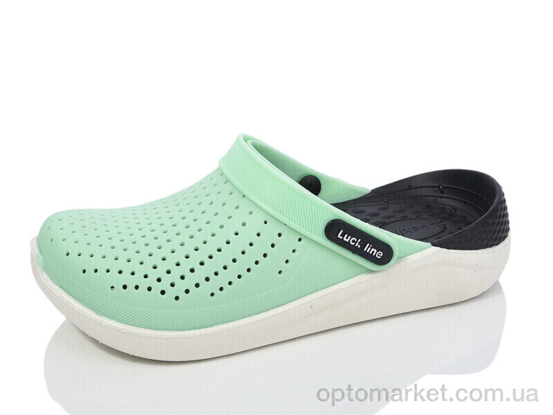 Купить Крокси жіночі 5117-370 Luck Line зелений, фото 1