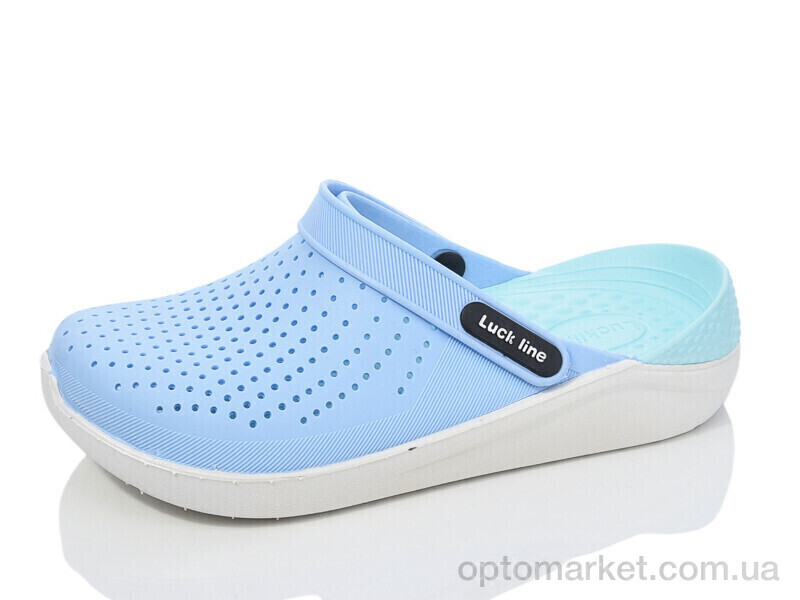 Купить Крокси жіночі 5117-375 Luck Line блакитний, фото 1