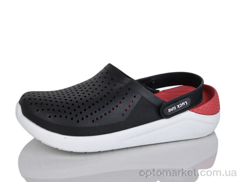 Купить Крокси жіночі 5117-378 Luck Line чорний, фото 1