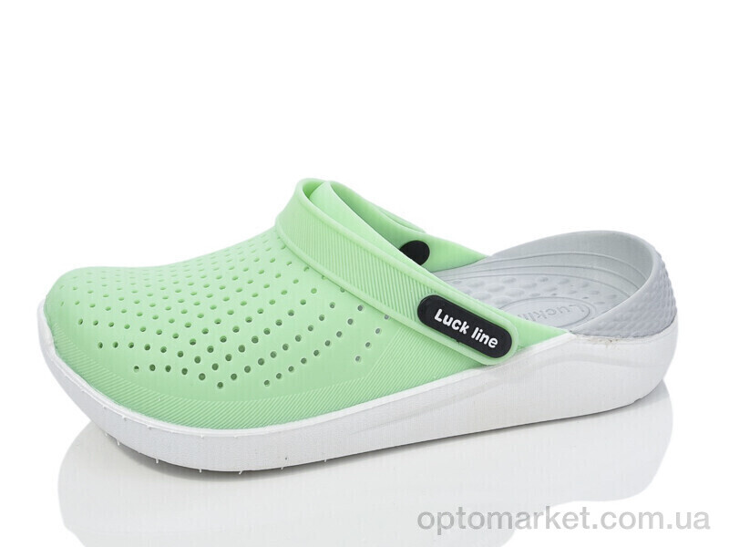 Купить Крокси жіночі 5117-380 Luck Line зелений, фото 1