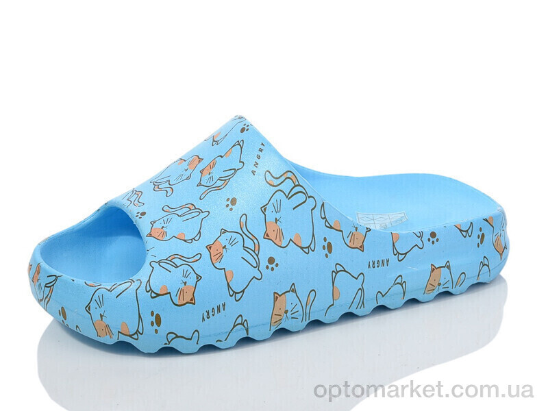 Купить Шльопанці жіночі 5127-13C Luck Line блакитний, фото 1