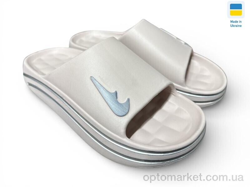 Купить Шльопанці жіночі 513-012 бежевий Roksol бежевий, фото 1