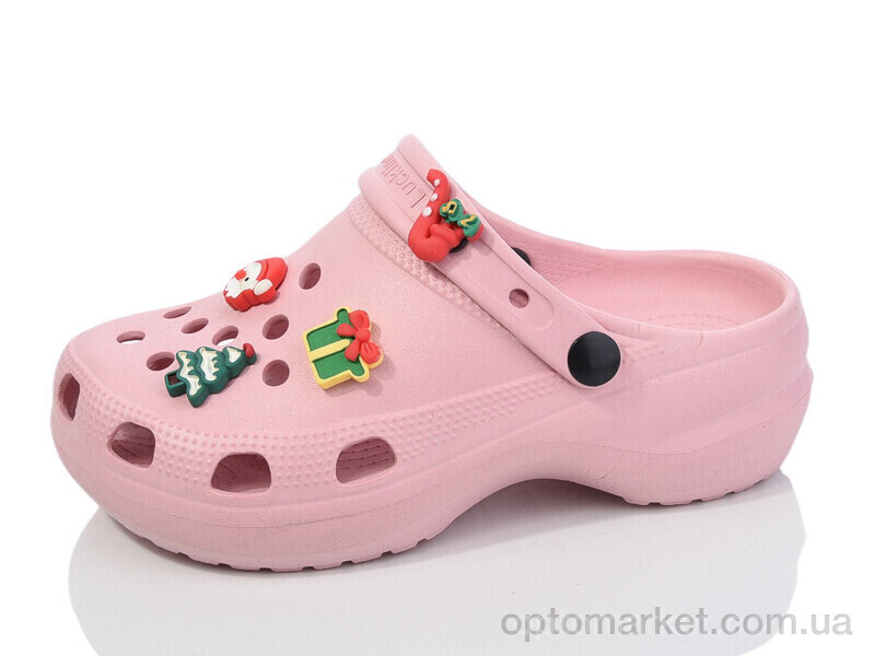 Купить Крокси жіночі 5139-366 Luck Line рожевий, фото 1