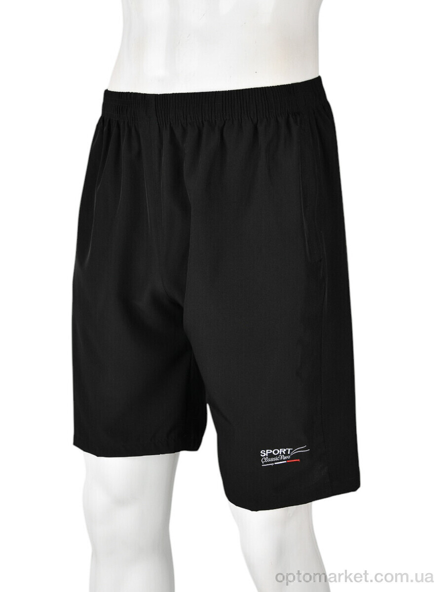 Купить Шорти чоловічі 513B black Хуа Фей чорний, фото 1