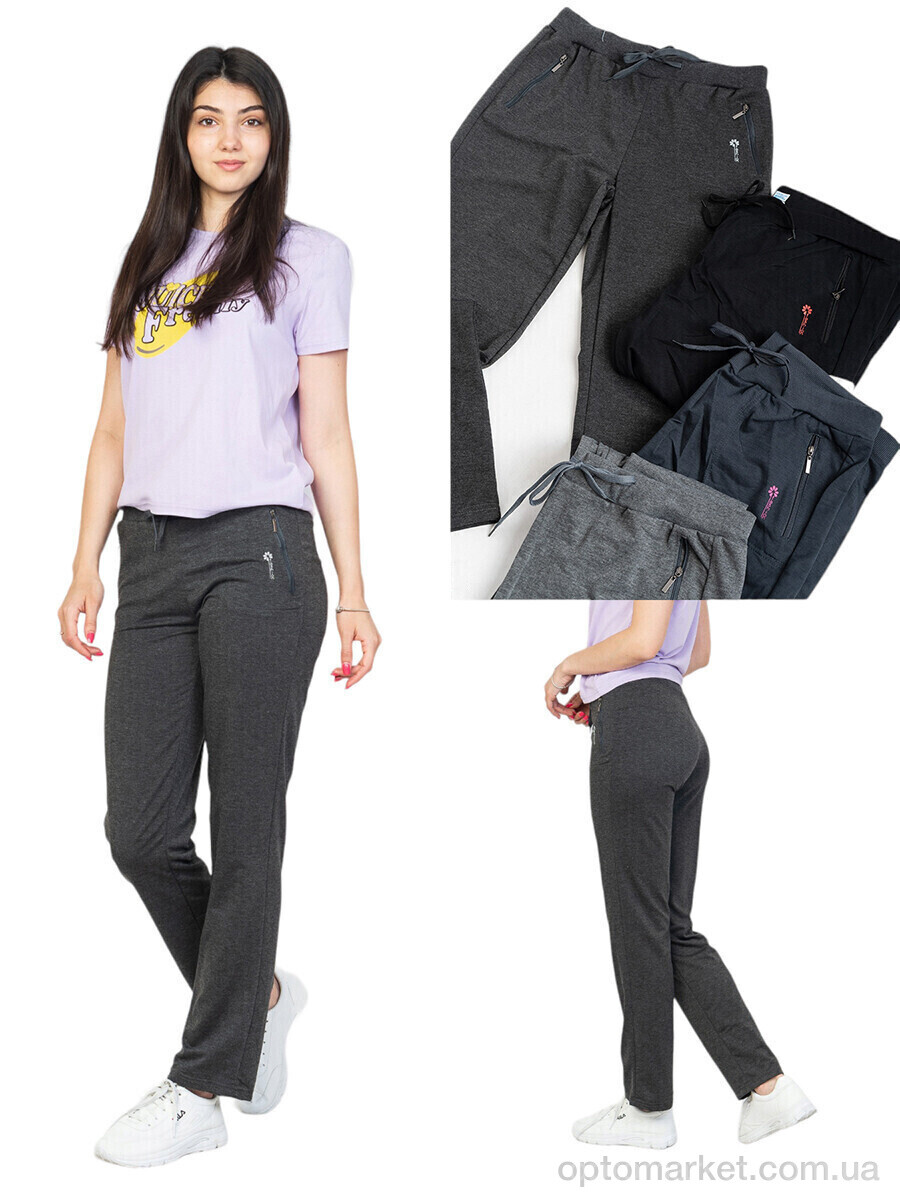 Купить Спортивні штаны жіночі 514 mix Dunauone мікс, фото 1