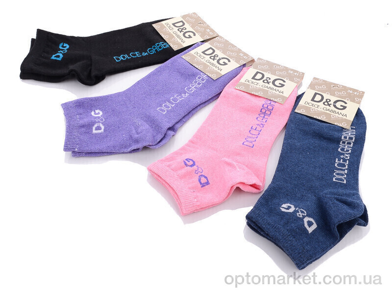 Купить Шкарпетки жіночі 514 mix D.lcegabbana мікс, фото 2