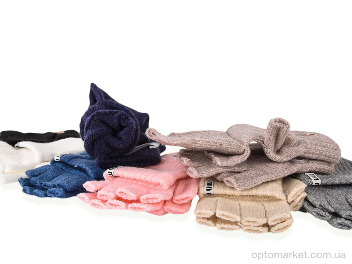 Купить Рукавиці дитячі 5151 (хутро) mix Anjela мікс, фото 2