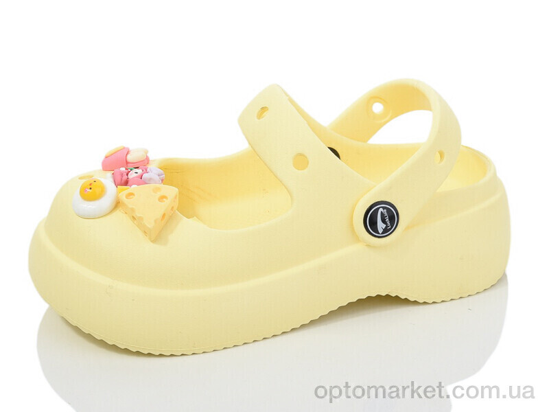 Купить Крокси дитячі 5159-332 Luck Line жовтий, фото 1