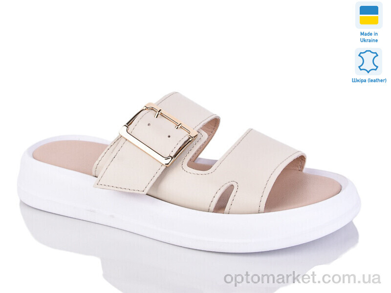 Купить Шльопанці жіночі 516 беж.к. Sali бежевий, фото 1