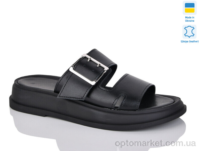 Купить Шльопанці жіночі 516 чорний к. Sali чорний, фото 1
