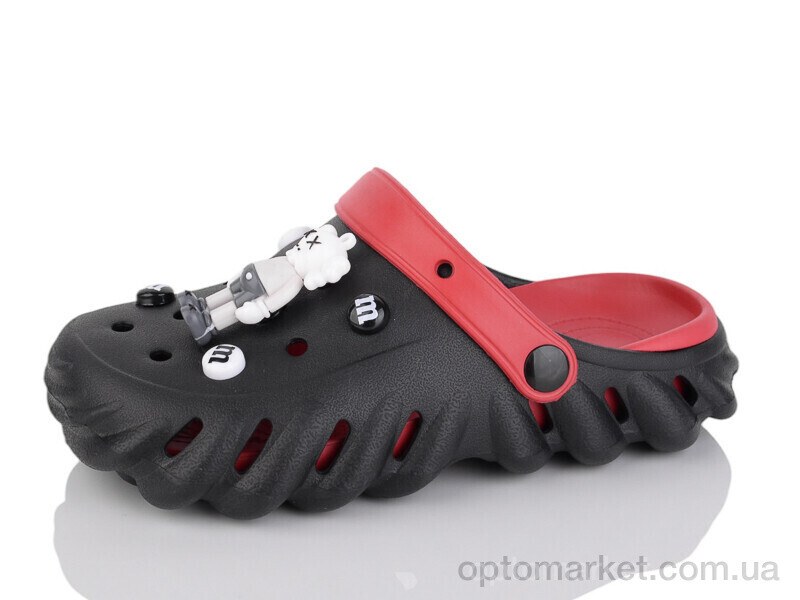 Купить Крокси жіночі 5161-360A Luck Line чорний, фото 1