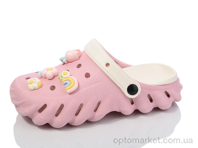 Купить Крокси жіночі 5161-366 Luck Line рожевий, фото 1