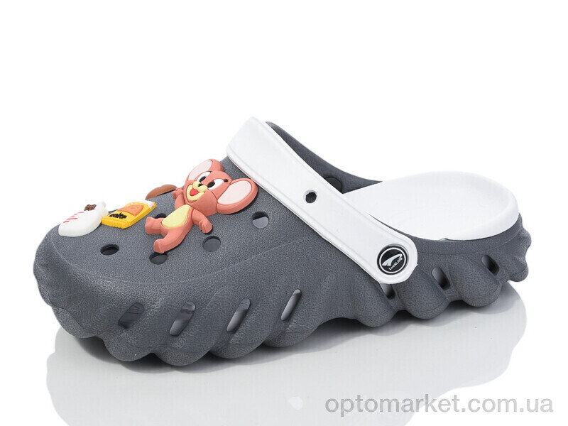 Купить Крокси жіночі 5161-380 Luck Line сірий, фото 1