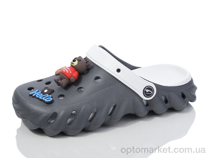 Купить Крокси чоловічі 5161-420 Luck Line сірий, фото 1