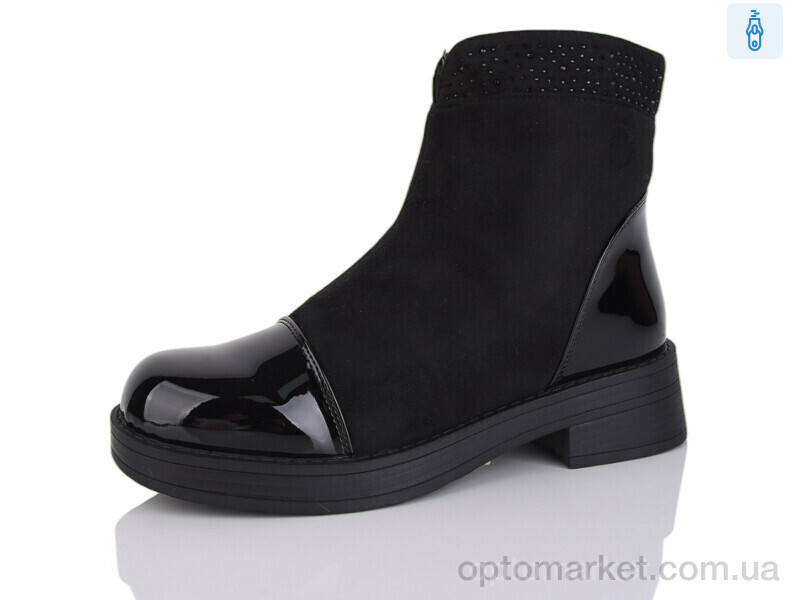 Купить Черевики жіночі 516 Aifeilin-Karco чорний, фото 1