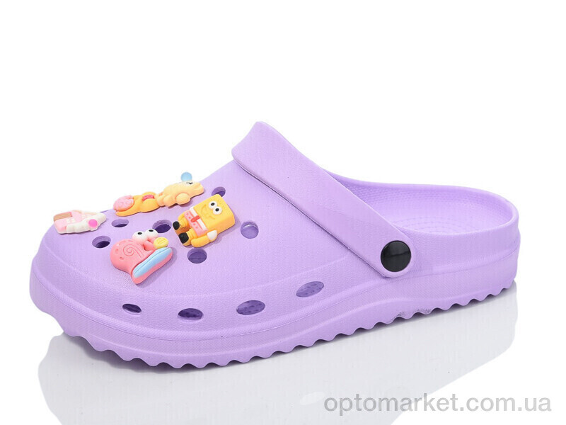 Купить Крокси жіночі 5163-375 Luck Line фіолетовий, фото 1