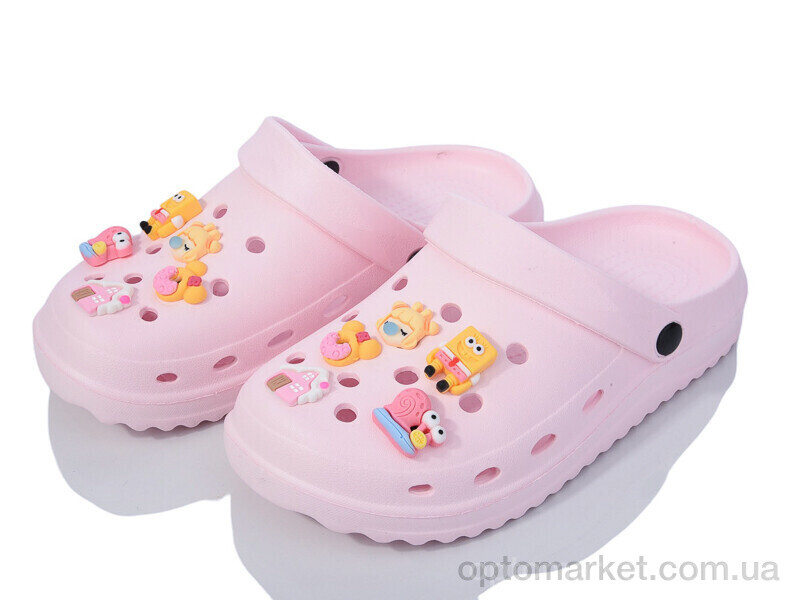 Купить Крокси жіночі 5163-389 Luck Line рожевий, фото 1