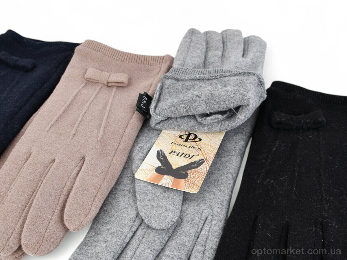 Купить Рукавички жіночі 517 кашемір mix Paidi мікс, фото 2