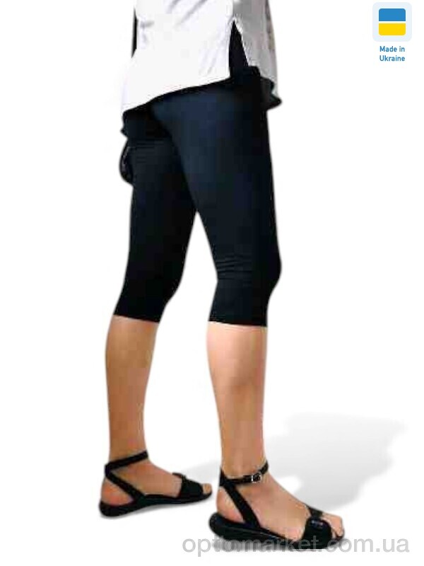 Купить Капрі жіночі 5171 чорний Sport style чорний, фото 1