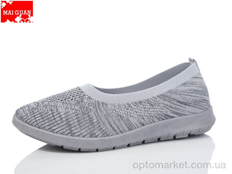 Купить Сліпони жіночі 518-1 Maiguan сірий, фото 1