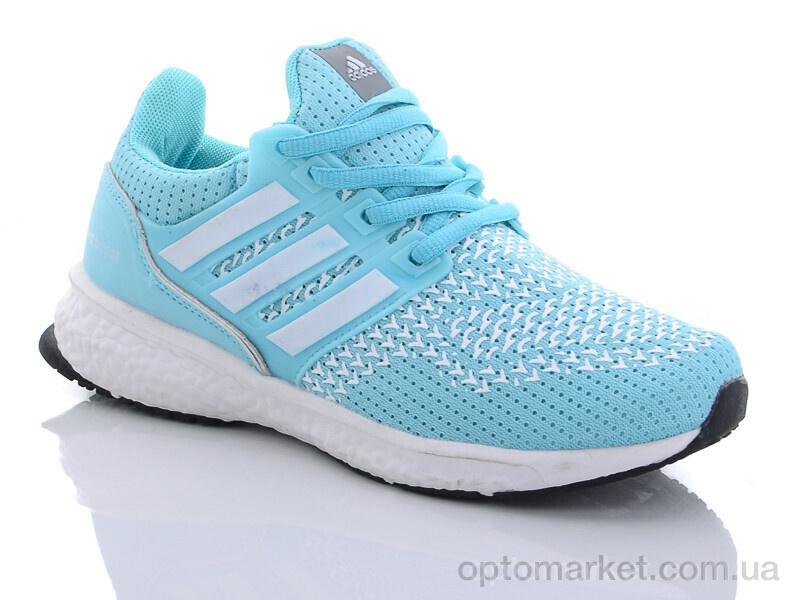 Купить Кросівки жіночі 518 green A.idas блакитний, фото 2