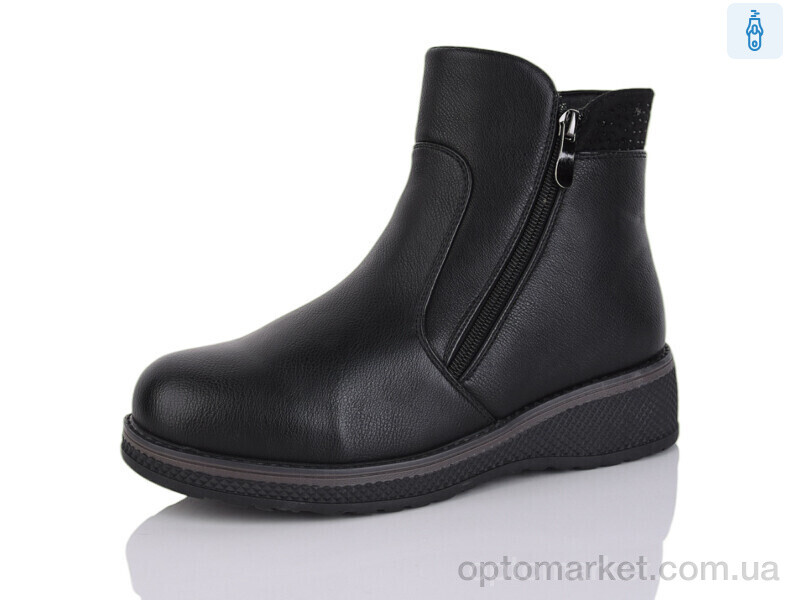 Купить Черевики жіночі 518 Aifeilin-Karco чорний, фото 1