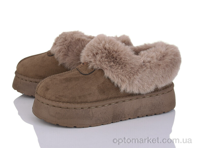 Купить Капці жіночі 519-4 JH-ЯН коричневий, фото 1