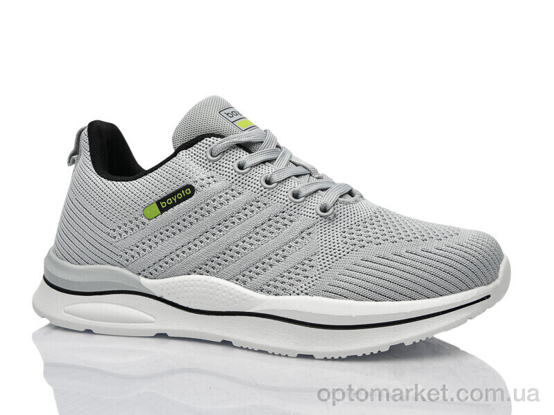 Купить Кросівки унісекс 5195-10 Bayota сірий, фото 1