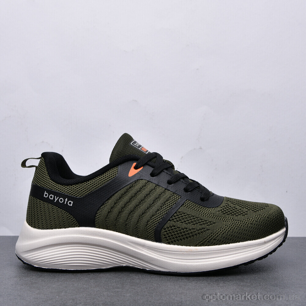 Купить Кросівки унісекс 5196-4 Bayota зелений, фото 2