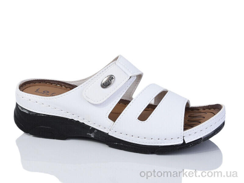 Купить Шльопанці жіночі 52-27 білий Lorin білий, фото 1