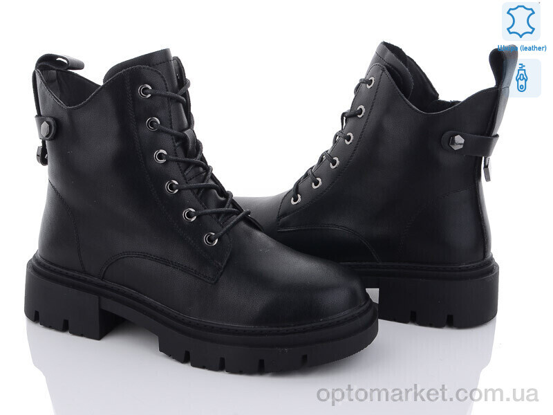 Купить Черевики жіночі 52-5 Ok Shoes чорний, фото 1