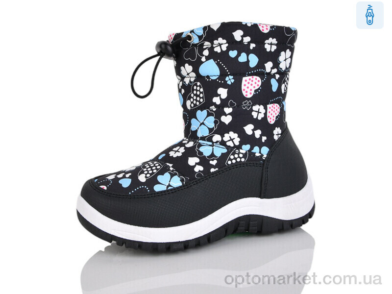 Купить Дутики дитячі 520-1 M&L  Alex13 чорний, фото 1