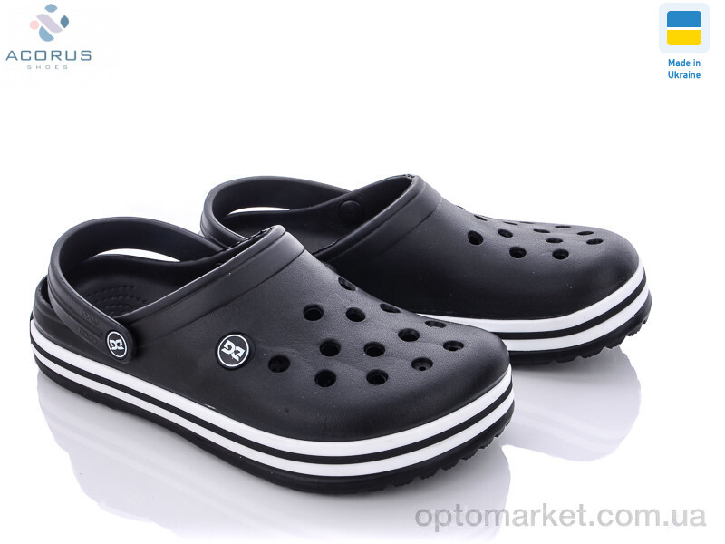 Купить Крокси чоловічі 520 черный Dago чорний, фото 1