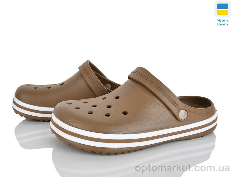 Купить Крокси чоловічі 520 пісочний Dago коричневий, фото 1