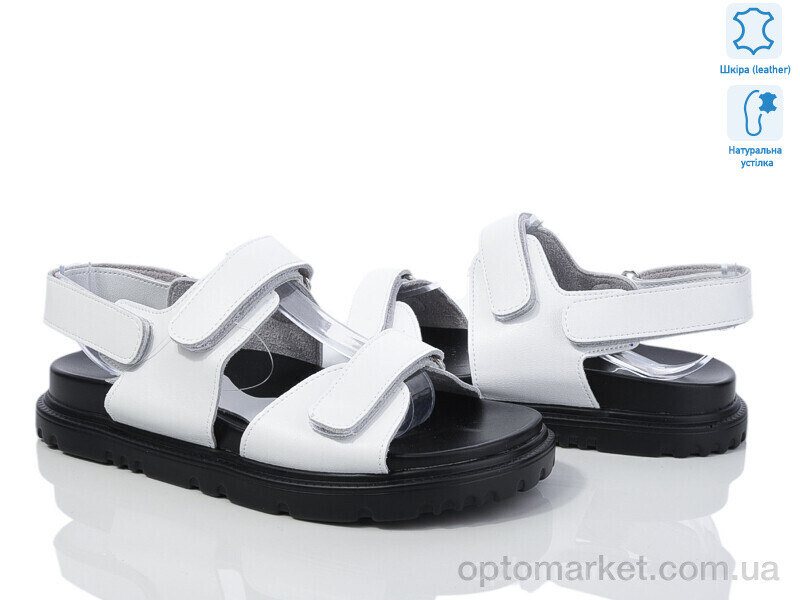 Купить Босоніжки жіночі 5201-44 Mengfuna-AESD білий, фото 1