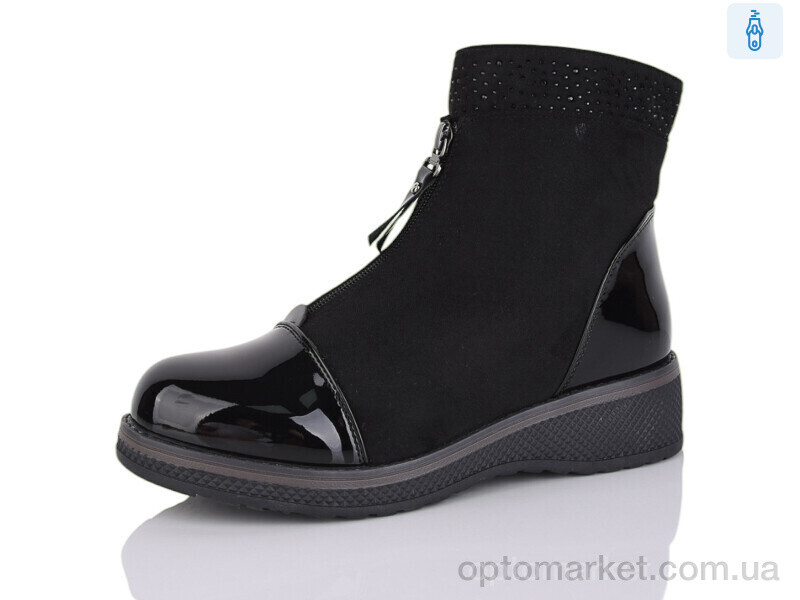 Купить Черевики жіночі 520 Aifeilin-Karco чорний, фото 1