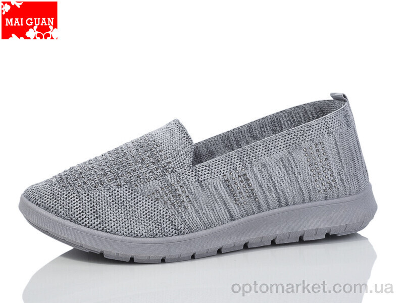 Купить Сліпони жіночі 521-2 Maiguan сірий, фото 1