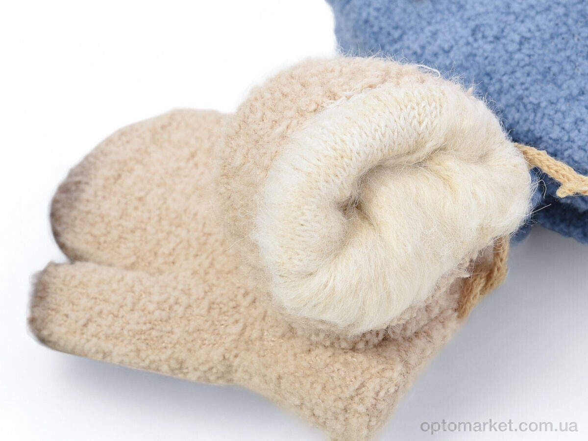 Купить Рукавиці дитячі 5212 подвійні mix Королева мікс, фото 2