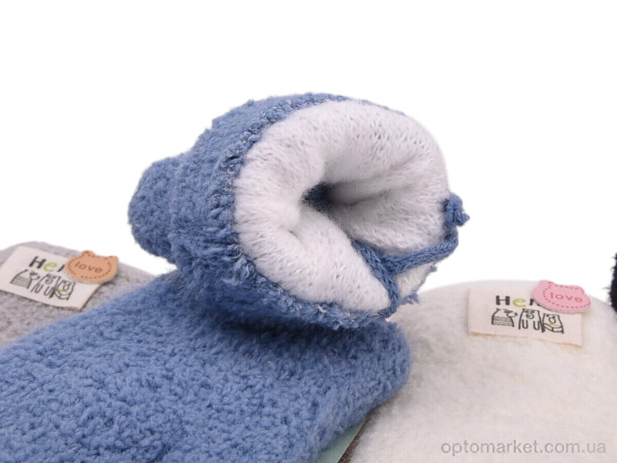 Купить Рукавиці дитячі 5212 (тедди) mix Anjela мікс, фото 2