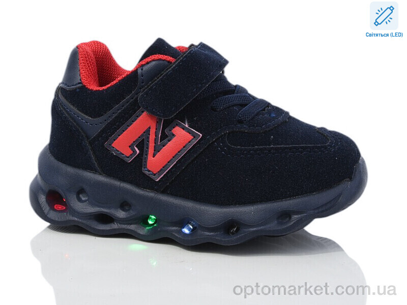 Купить Кросівки дитячі 5218-2 LED BBT kids синій, фото 1