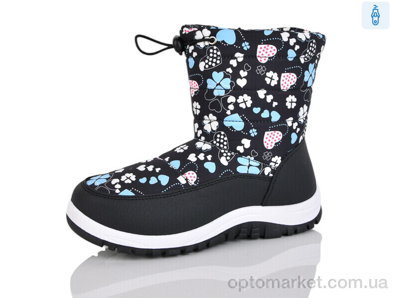 Купить Дутики дитячі 522-1 M&L  Alex13 чорний, фото 1