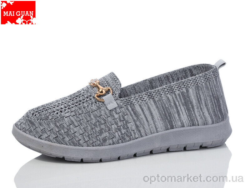 Купить Сліпони жіночі 522-2 Maiguan сірий, фото 1