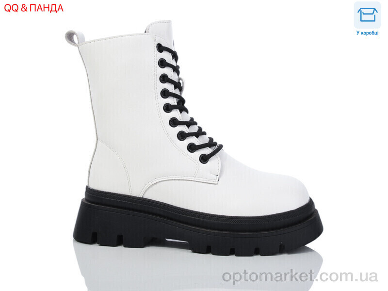 Купить Черевики жіночі 5230 white QQ&Панда білий, фото 1
