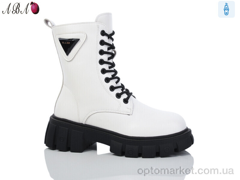Купить Черевики жіночі 5233 white Aba білий, фото 1