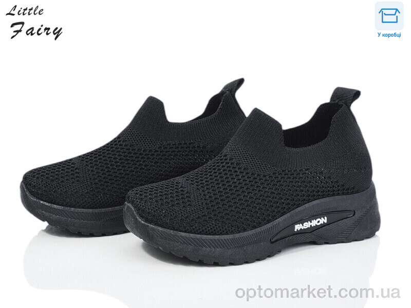 Купить Кросівки дитячі 524-1 L.Fairy чорний, фото 1