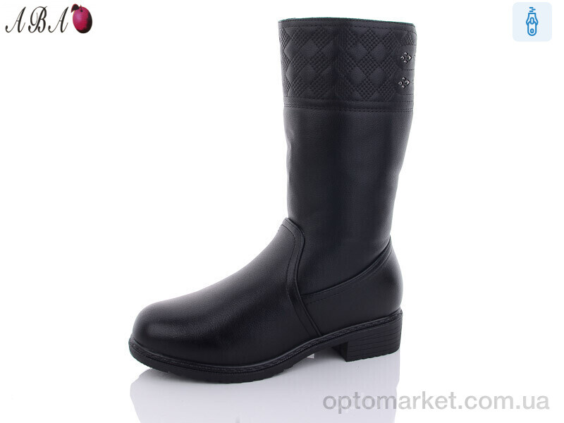 Купить Чоботи жіночі 525 Aba чорний, фото 1