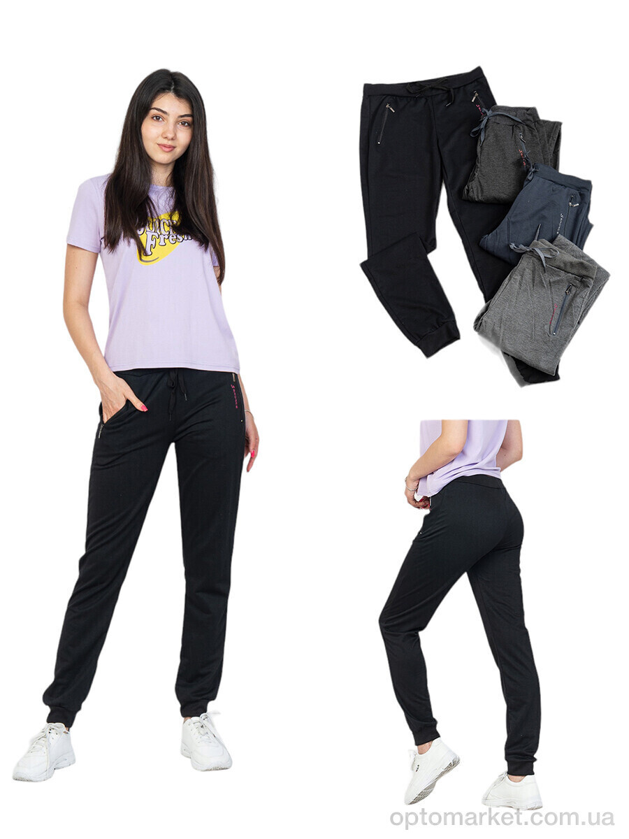 Купить Спортивні штаны жіночі 526 mix Dunauone мікс, фото 1