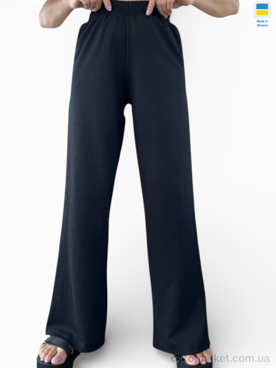 Купить Спортивні штаны жіночі 5279 чорний Sport style чорний, фото 1